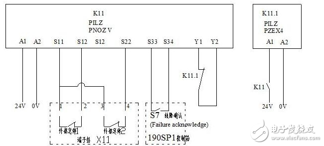 安全繼電器工作原理、接線圖、使用方法